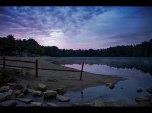 Sunrise at Houghton's Pond